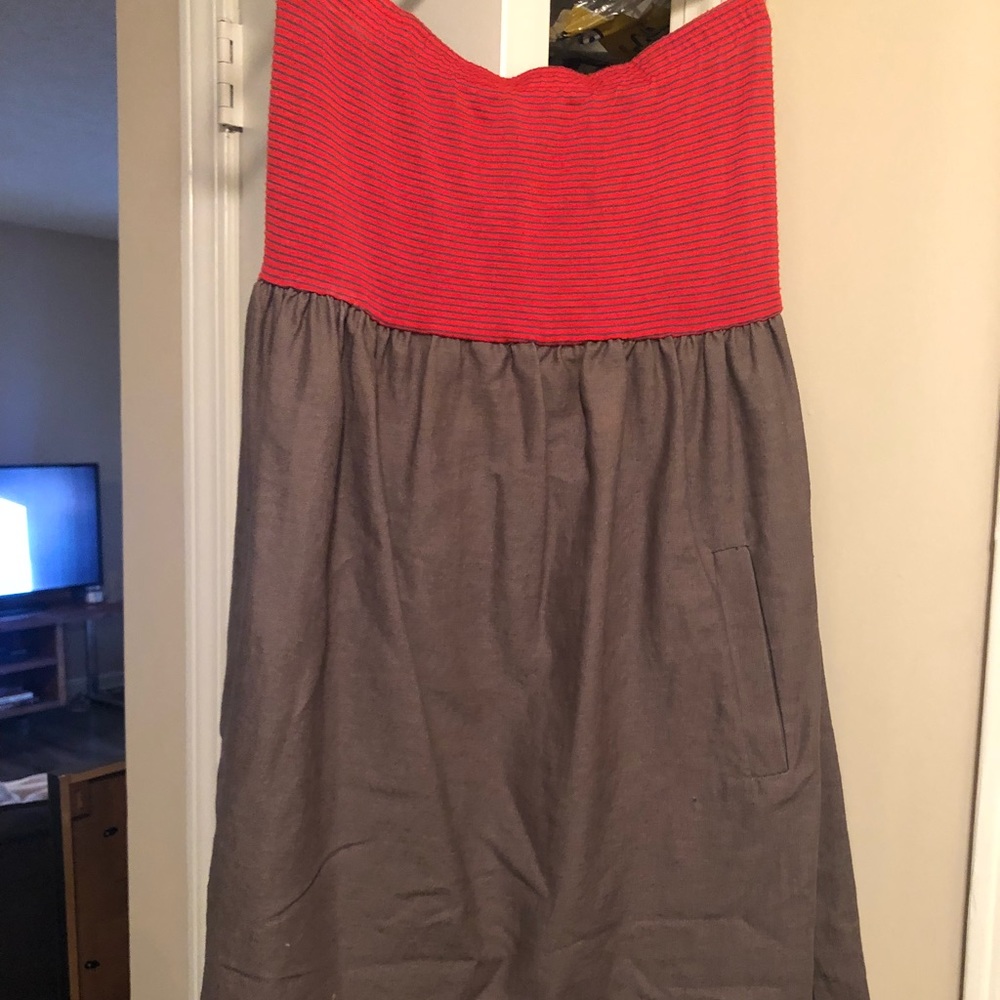 Tube top dress
